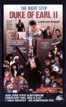 Poster shows a bunch of fierce-looking actors in the Duke of Earl play.